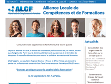 Tablet Screenshot of alcf.fr